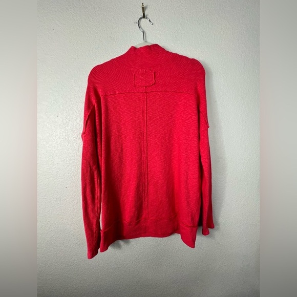 We The Free Red Oversized Sweater Size Small 847 - Picture 2 of 5